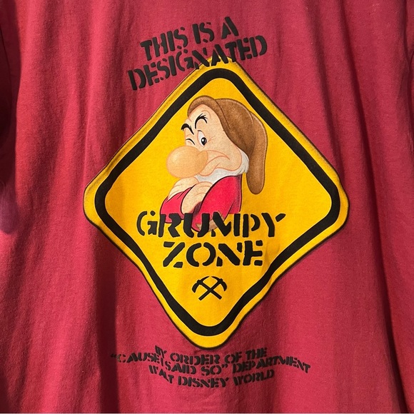 Disney Parks Grumpy T Shirt - Picture 4 of 4